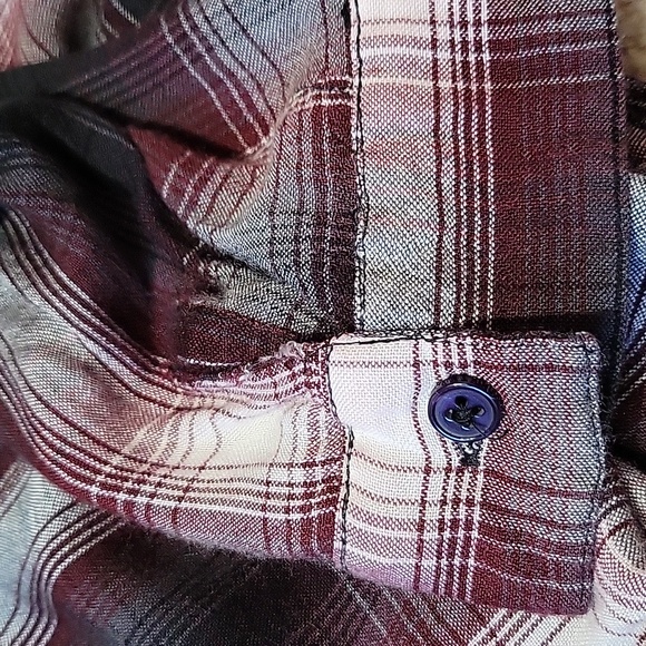 Paper Moon Plaid Button Down Shirt US S - Picture 11 of 11